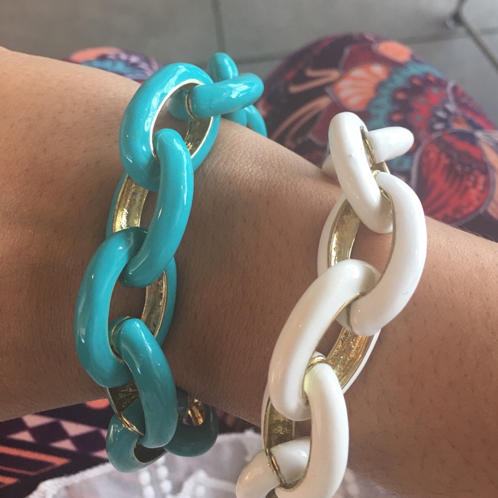 Selling Two Chain Link Bangles - Picture 2 of 3